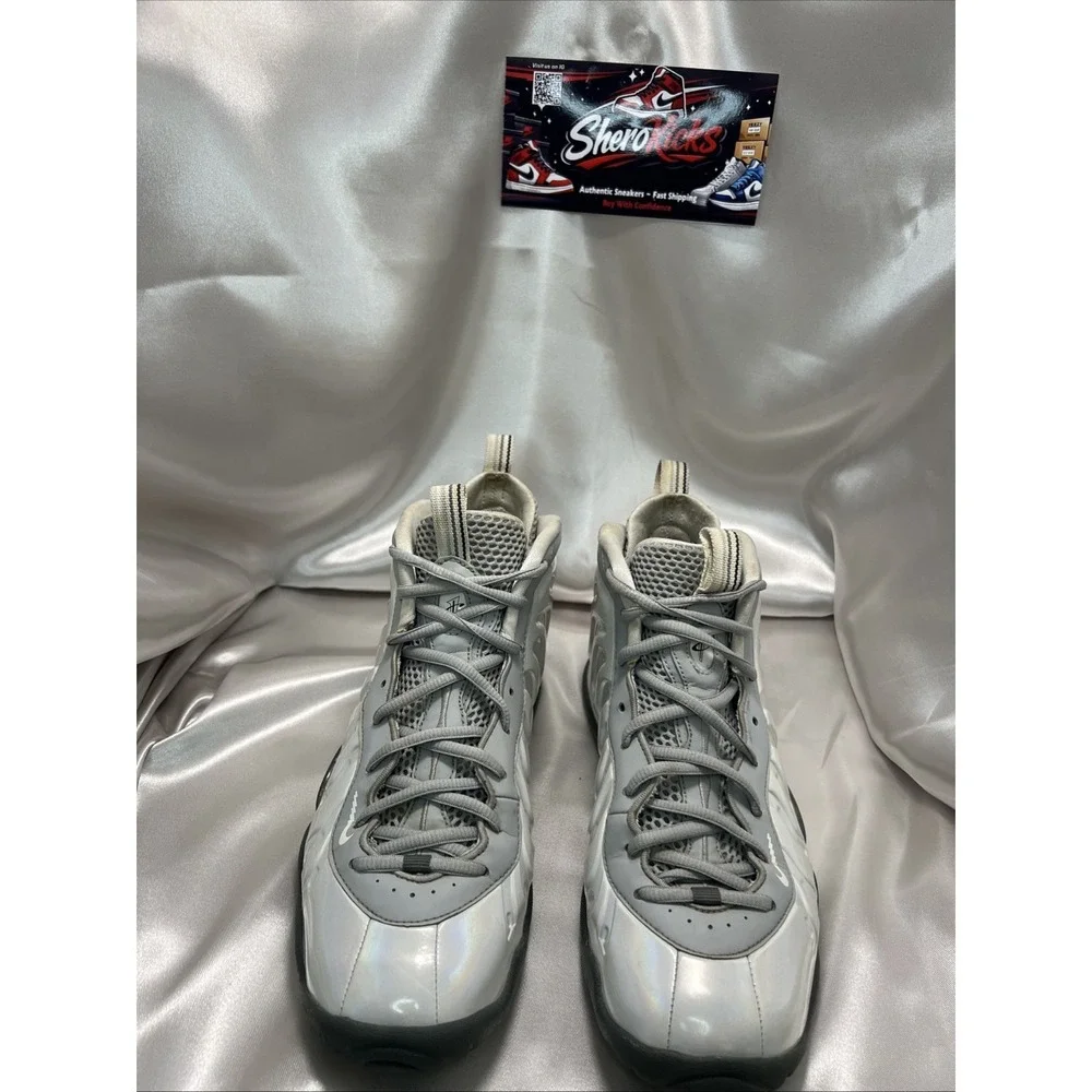 Nike Little Posite One GS  Size 7Y 'Rainbow Pixel' CU1054-001 | Preloved, No Box